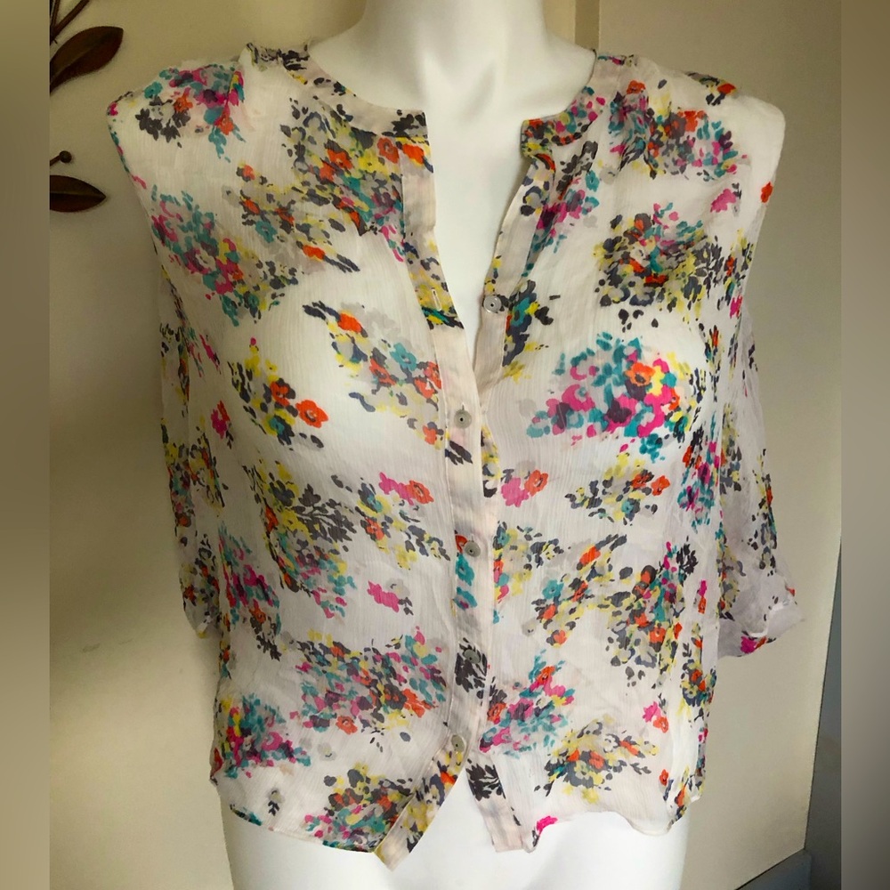 Ella Moss Sheer Top